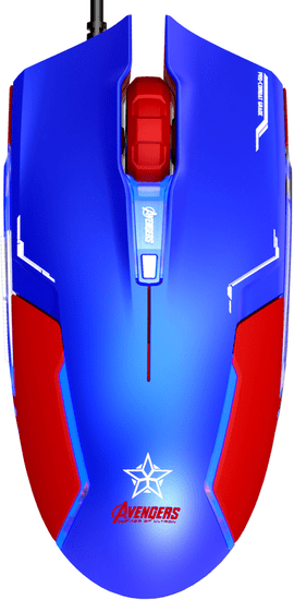 E-Blue Captain America, modrá (EMS613BLAA-IU)