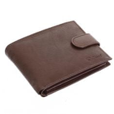 Delami Pánska kožená peňaženka Andrea, hnedá