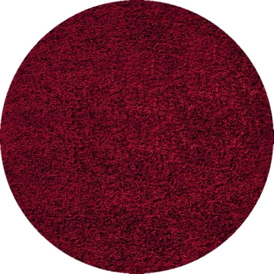 Ayyildiz Kusový koberec Dream Shaggy 4000 Red Kruh