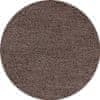 Kusový koberec Dream Shaggy 4000 Mocca kruh 120x120 (priemer) kruh