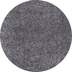 Ayyildiz Kusový koberec Dream Shaggy 4000 Grey kruh 120x120 (priemer) kruh
