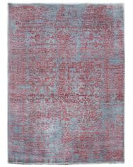 Diamond Carpets Ručne viazaný kusový koberec Diamond DC-JK 1 silver / pink 120x170