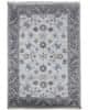 Ručne viazaný kusový koberec Diamond DC-USHAK silver / black 120x170