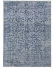 Diamond Carpets Ručne viazaný kusový koberec Diamond DC-JK 1 Silver / blue 120x170