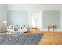Diamond Carpets Ručne viazaný kusový koberec Diamond DC-M 5 Light grey / aqua 120x170