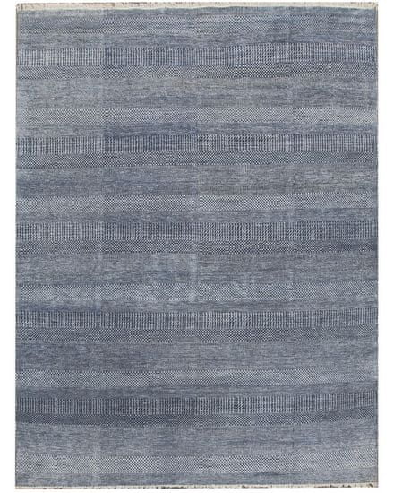 Diamond Carpets Ručne viazaný kusový koberec Diamond DC-MCN Denim blue / silver