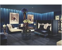 Diamond Carpets Ručne viazaný kusový koberec Diamond DC-MCN Medium blue / silver 275x365