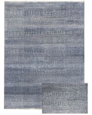 Diamond Carpets Ručne viazaný kusový koberec Diamond DC-MCN Medium blue / silver 120x170