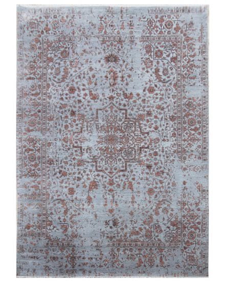 Diamond Carpets Ručne viazaný kusový koberec Diamond DC-SIRAPI Silver / copper