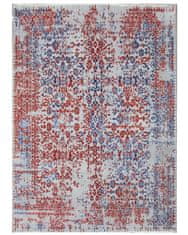 Diamond Carpets Ručne viazaný kusový koberec Diamond DC-JKM Silver / blue-red 275x365