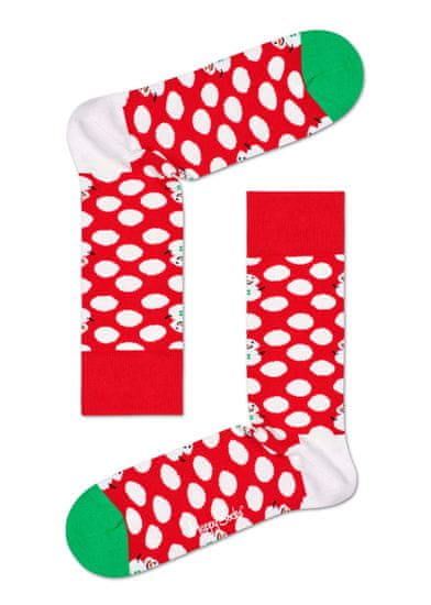 Happy Socks unisex ponožky Big Dot Snowman Sock