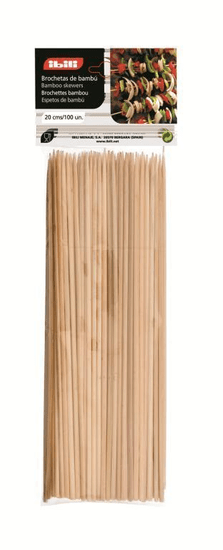 Ibili Grilovacie ihly bambusové 20 cm súprava – 100 ks