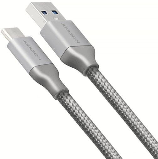 AXAGON Kábel USB-C > USB-A 3.2 GEN 1 BUCM3-AM20G, sivý