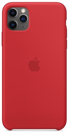 Apple iPhone 11 Pro Max silikónový kryt, červený MWYV2ZM/A