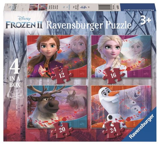 Ravensburger Puzzle 30194 Disney Ľadové kráľovstvo 2 4v1