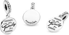 Pandora Strieborný prívesok pre najlepšie kamarátky 798124EN16