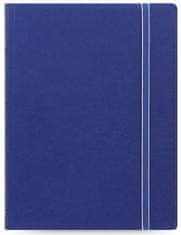 Filofax Blok s bočnou kruhovou spirálou Notebooks A5, modrý, 56 listov. 