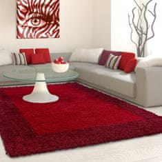 Ayyildiz Kusový koberec Life Shaggy 1503 red 80x150
