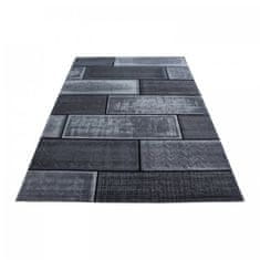 Ayyildiz Kusový koberec Plus 8007 black 160x230