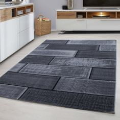 Ayyildiz Kusový koberec Plus 8007 black 160x230