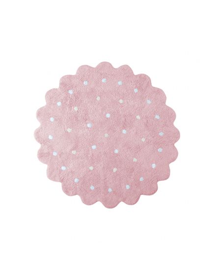 Lorena Canals Ručne tkaný kusový koberec Little Biscuit Pink