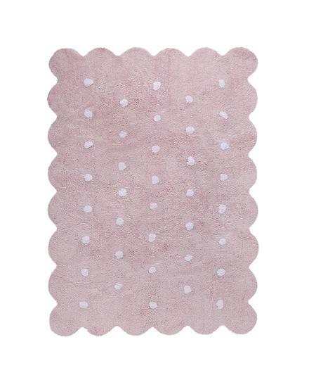 Lorena Canals Ručne tkaný kusový koberec Biscuit Pink