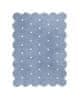 Lorena Canals Ručne tkaný kusový koberec Biscuit Blue 120x160