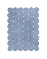 Lorena Canals Pre zvieratá: Prateľný koberec Biscuit Blue 120x160