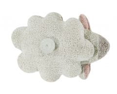 Lorena Canals Ručne tkaný kusový koberec Puffy Sheep 140x140 kytka