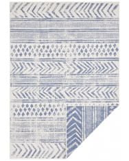 NORTHRUGS Kusový koberec Twin Supreme 103863 Blue / Cream – na von aj na doma 80x150