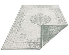NORTHRUGS Kusový koberec Twin Supreme 103869 Green / Cream – na von aj na doma 80x150