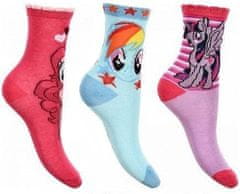 Sun City Dětské ponožky My Little Pony sada 3 páry vel. 23/26 Velikost: 23/26