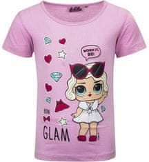 Dětské tričko L.O.L. Surprise Glam bavlna světle růžové vel. 98 (3 roky) Velikost: 98 (3 roky)
