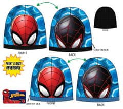 Sun City Detská čiapka Spiderman oboustranná Barva: ČERNÁ 52