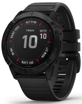 Inteligentné hodinky Garmin fénix 6X PRO, smart watch, pokročilé, outdoorové, športové, odolné, dlhá výdrž batérie, hudobný prehrávač