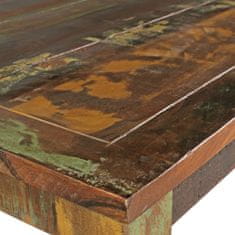 Bruxxi Jedálenský stôl z recyklovaného dreva Kalkutta, 80 cm, mango