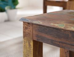 Bruxxi Jedálenský stôl z recyklovaného dreva Kalkutta, 120 cm, mango