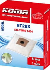 KOMA ET28S - Vrecká do vysávača ETA Trino 1454 textilné