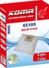 KOMA EC10S - Vrecká do vysávača ECG VP 2141S textilné