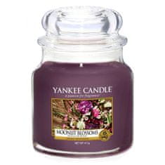 Yankee Candle Sviečka v sklenenej dóze , Kvety vo svite mesiaca, 410 g