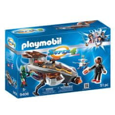 Playmobil Vesmírna loď Sykroňanov a Gene , Super 4, 51 dielikov