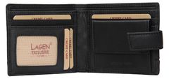 Pánska kožená peňaženka BLC/4139 BLK