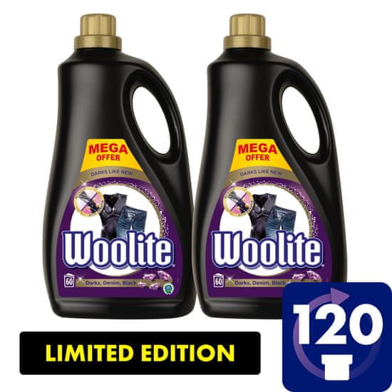 Woolite Dark, Black&Denim 7.2 l / 120 pracích dávok