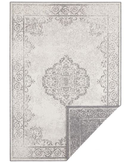 NORTHRUGS Kusový koberec Twin Supreme 103870 Grey / Cream – na von aj na doma