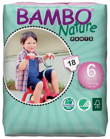 Bambo Nature Pants 6 XL (18+ kg) 18 ks