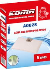 KOMA AQ02S - Sada 25 ks vreciek do vysávača AquaVac Multipro 200