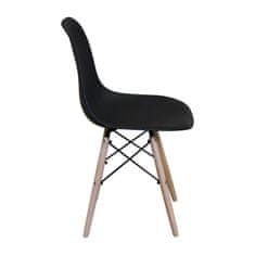 IDEA nábytok Jedálenská stolička UNO čierna
