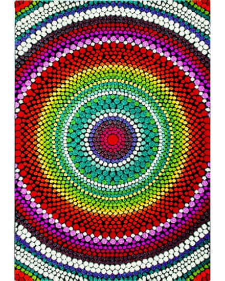 Merinos Kusový koberec Relief 22844-110 Multicolor