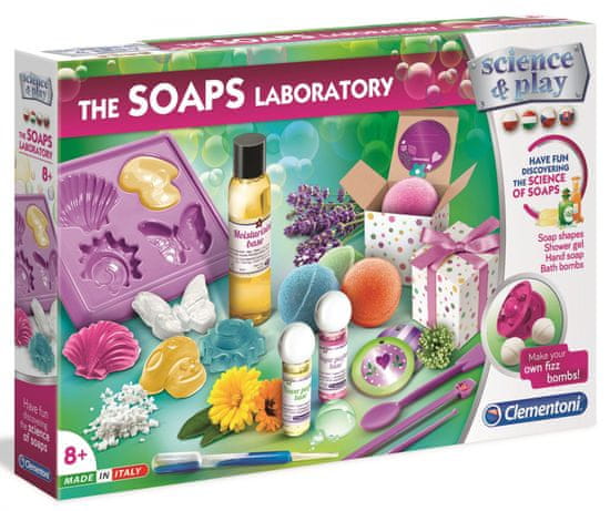 Clementoni Detské laboratórium - Výroba mydla