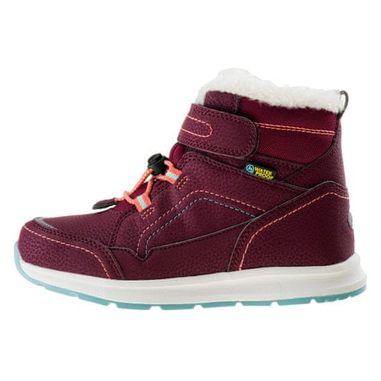 Bejo detská zimná obuv DIBIS JR BURGUNDY / TURQUOISE / WATERMELON RED
